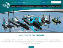 Tablet Screenshot of dscdredge.com